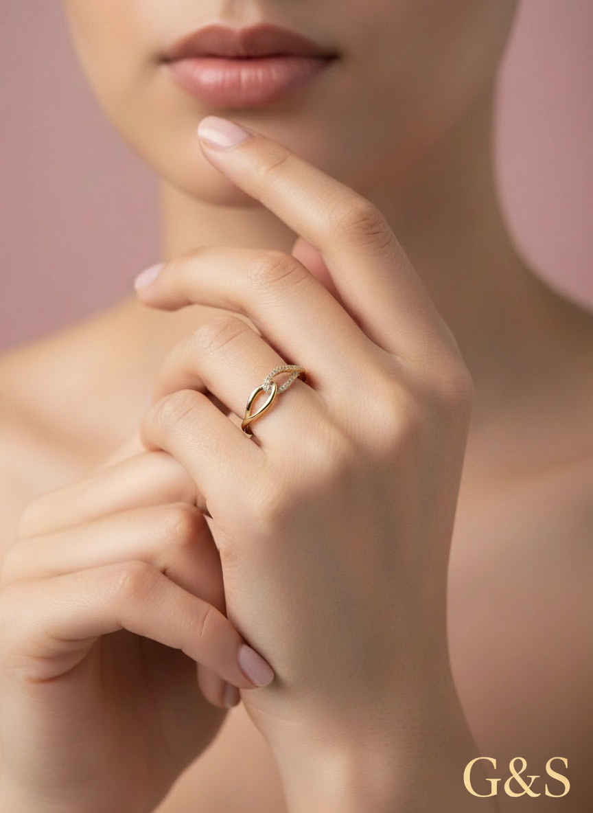 Auronis AI Fashion Studio - Stainless Steel Jewelry Set JSS-1584