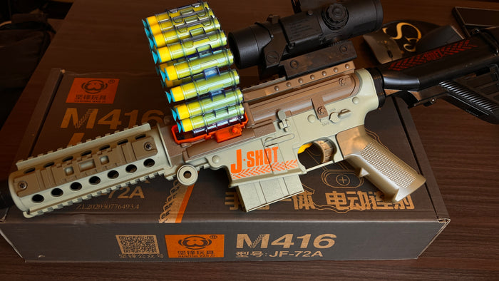 Leksaksgevär J-Shot M416 Foam Dart Gun (JF-72A)