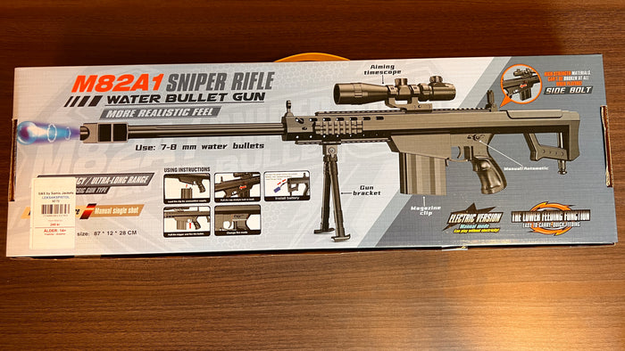 Leksaksgevär M821A1 Sniper Rifle Water Bullet Gun (XZ 72)