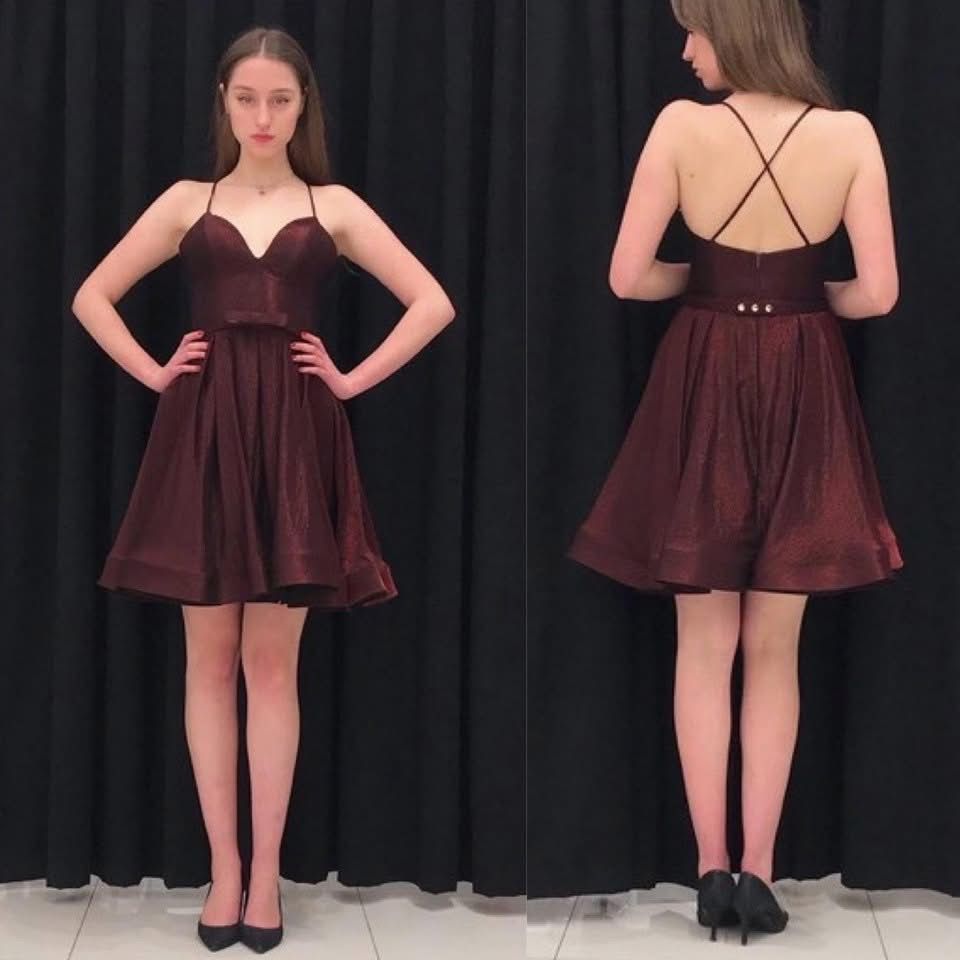 فستان سهرة أنيق من جي إس إميرالد EE094