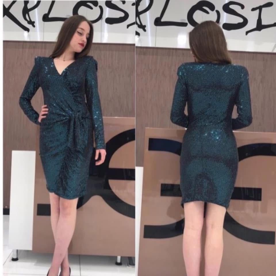 فستان سهرة أنيق من جي إس لوكس EE104