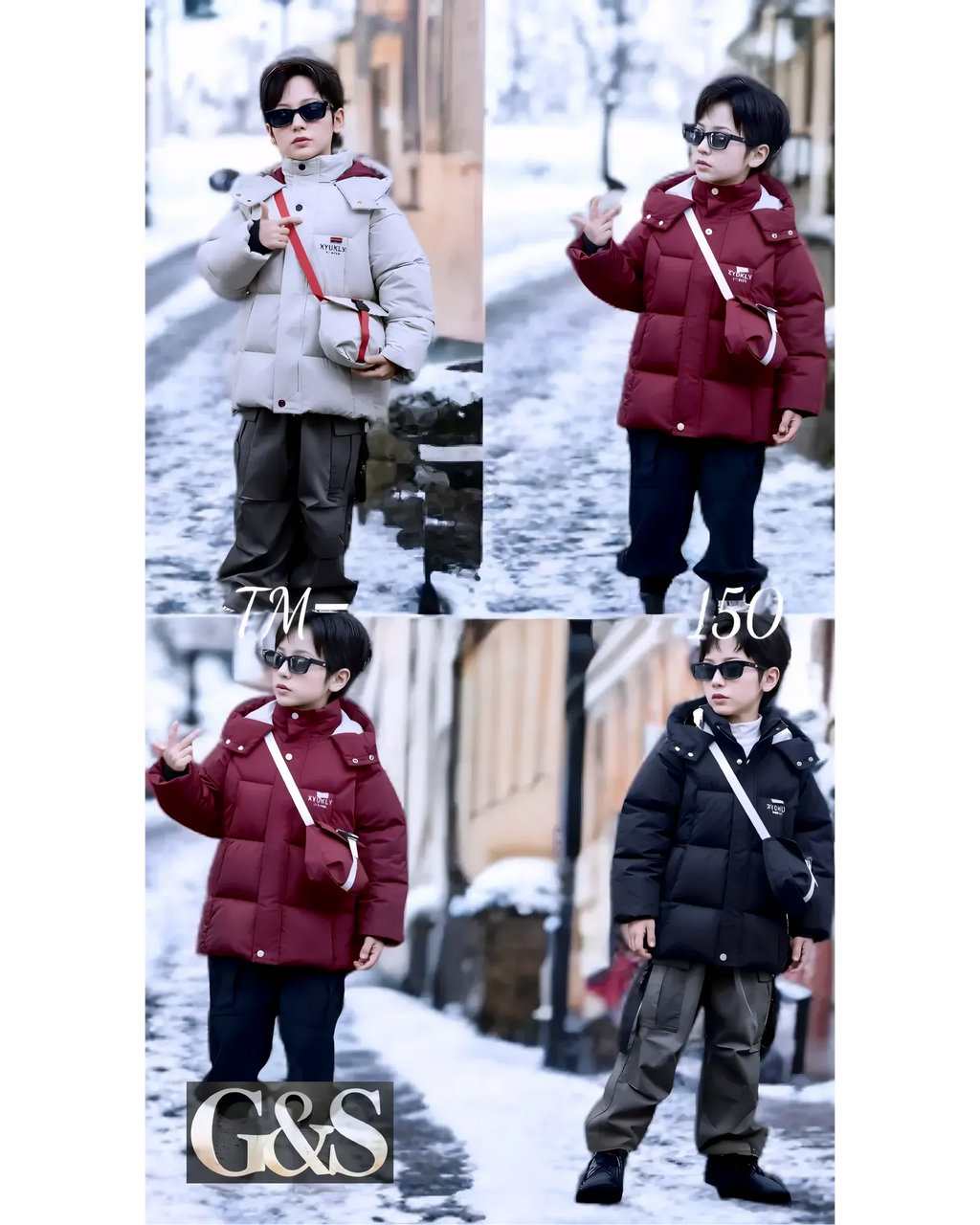 INCI TM192 Children’s Puffer Jackets - G&S