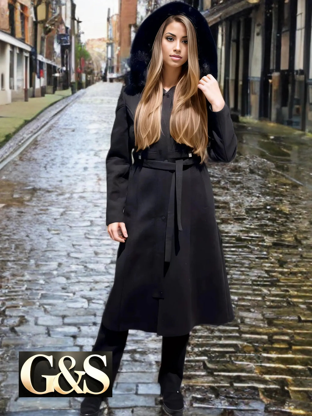 Model 1019 Women’s Coat - Detail 1 | Sami's Jackets