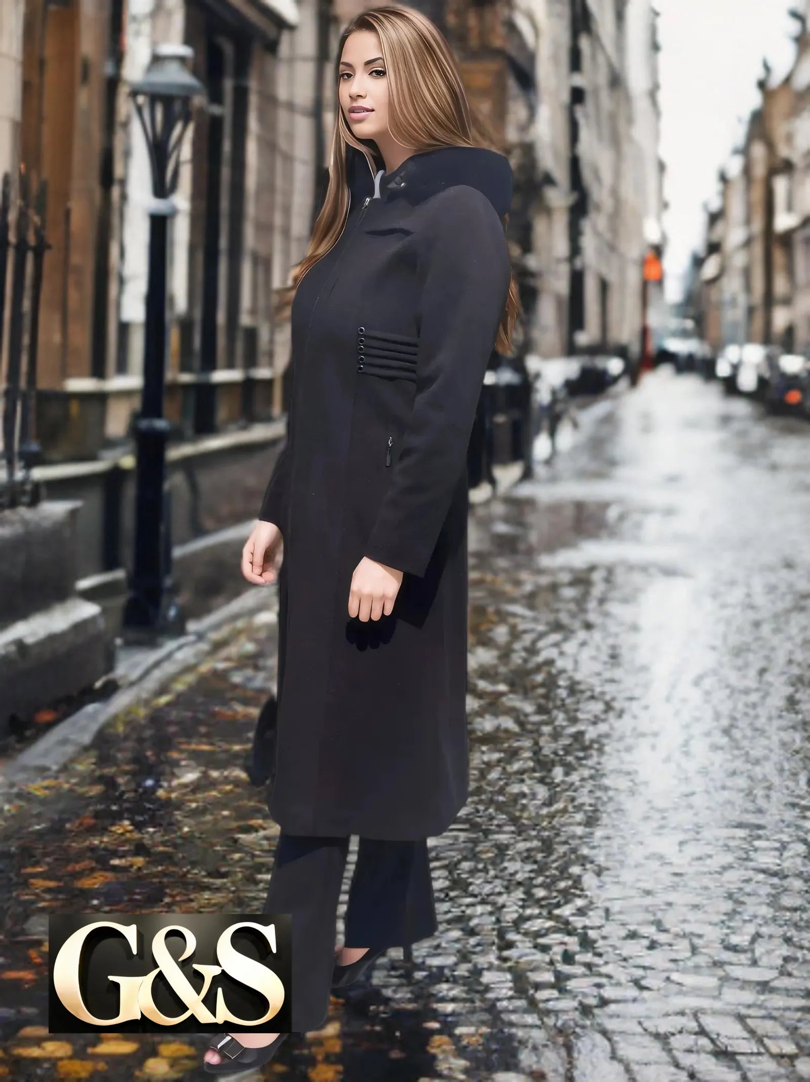 Model 1022 Women’s Coat - Detail 7 | Sami's Jackets