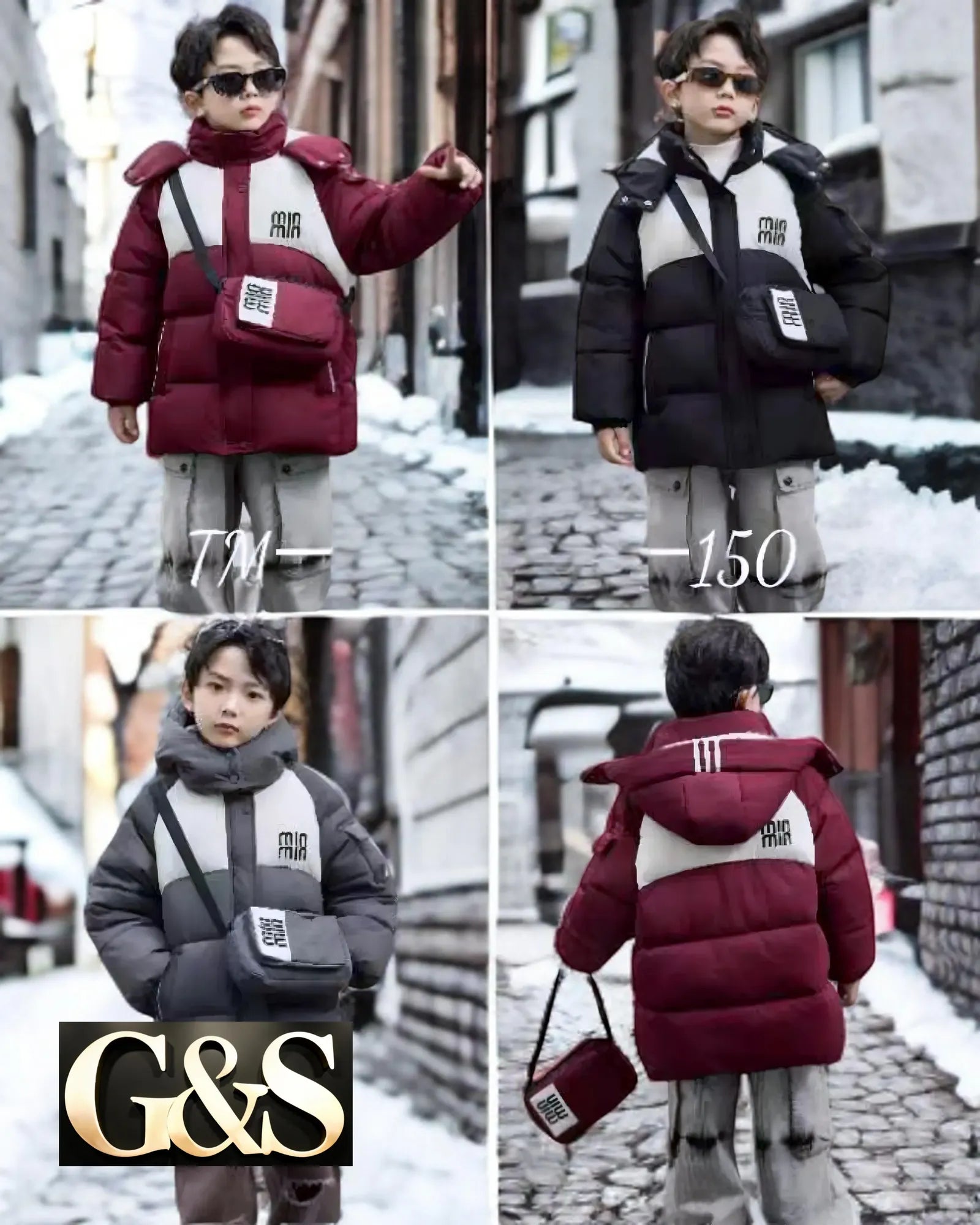 INCI TM190 Children’s Puffer Jackets - G&S