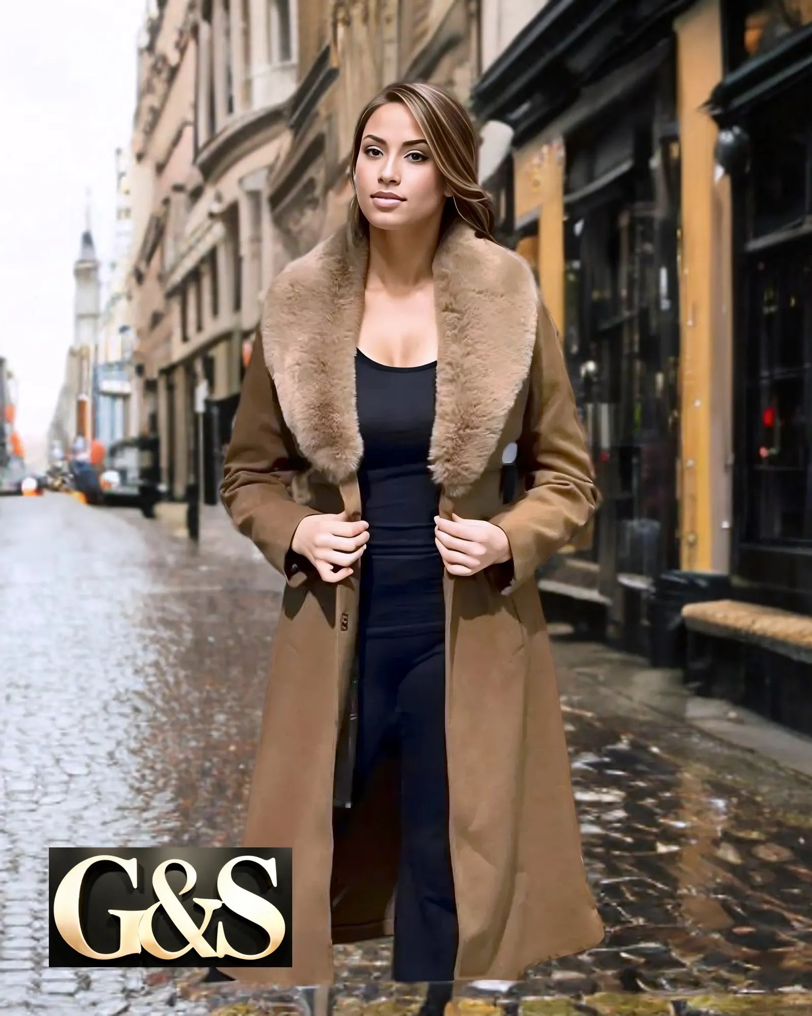 Model 1023 Women’s Coat - Detail 3 | Sami's Jackets