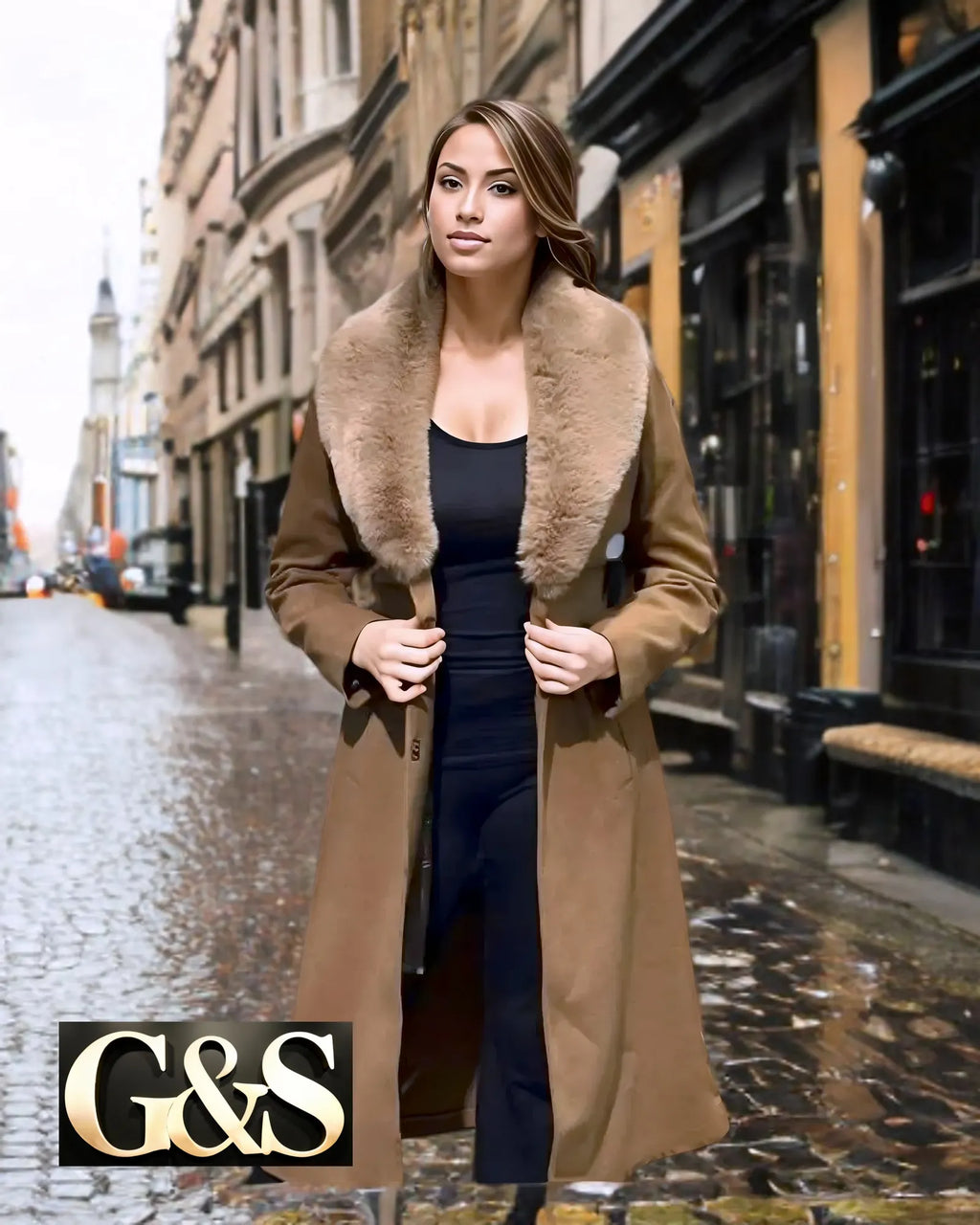 Model 1023 Women’s Coat - Detail 8 | Sami's Jackets