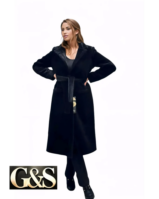 Model 1020 Women’s Coat - Back | Sami's Jackets