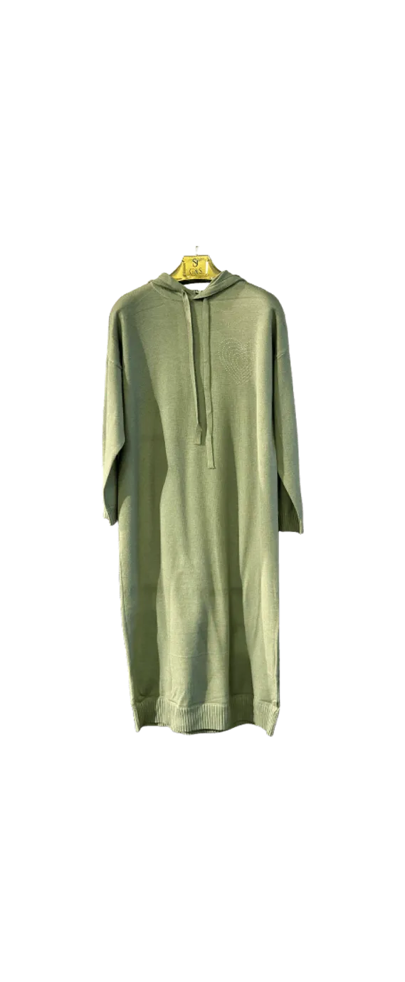 MG DL596 Women’s Sporty Long Cotton Dress - G&S