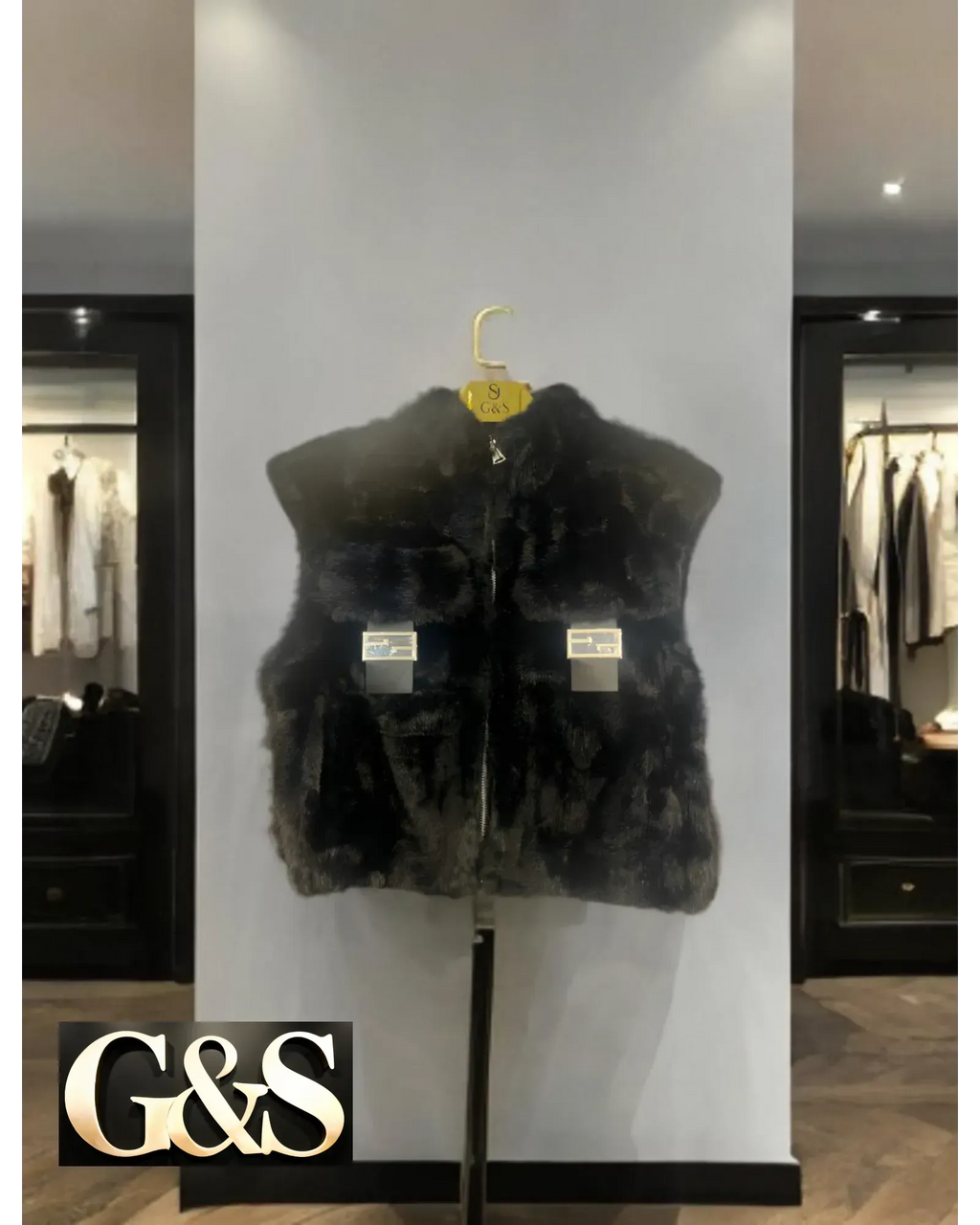 JP2 Black Vest Jackets - G&S