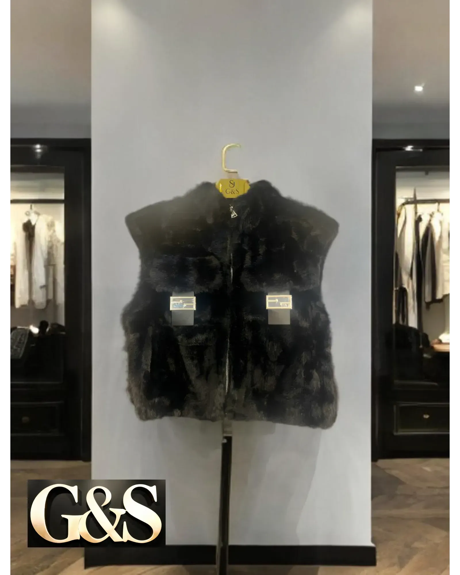 JP2 Black Vest Jackets - G&S