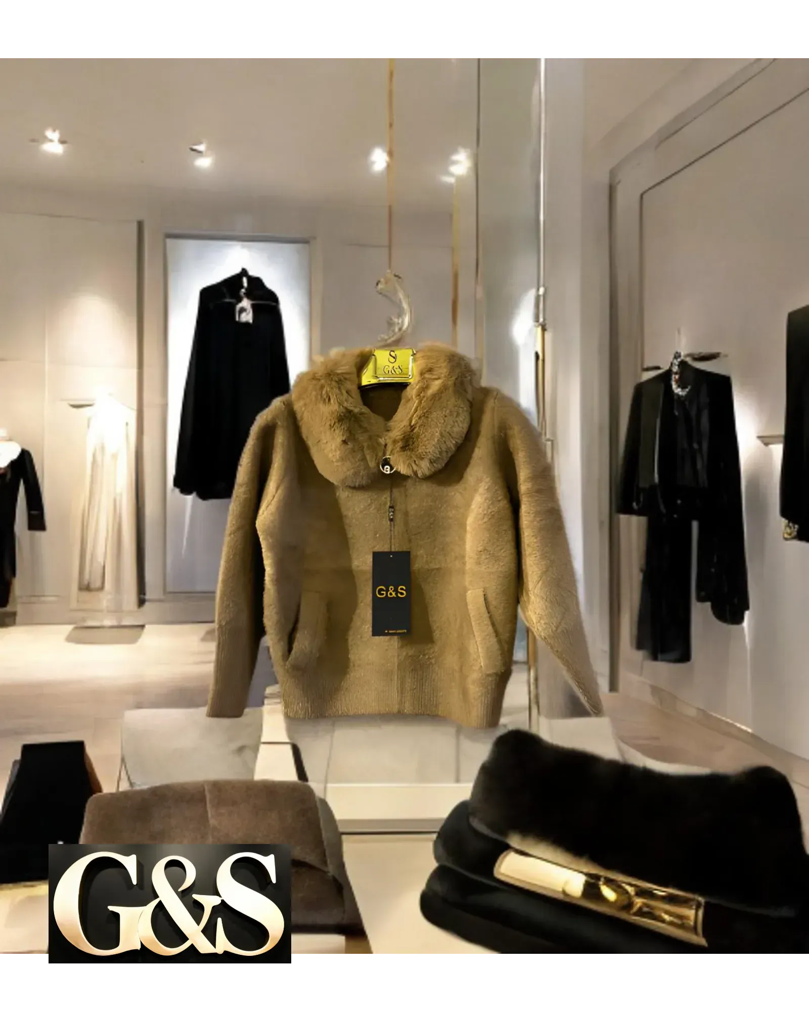 AC 8244 Women’s Fur-Trimmed Wool and Polyester ... - G&S