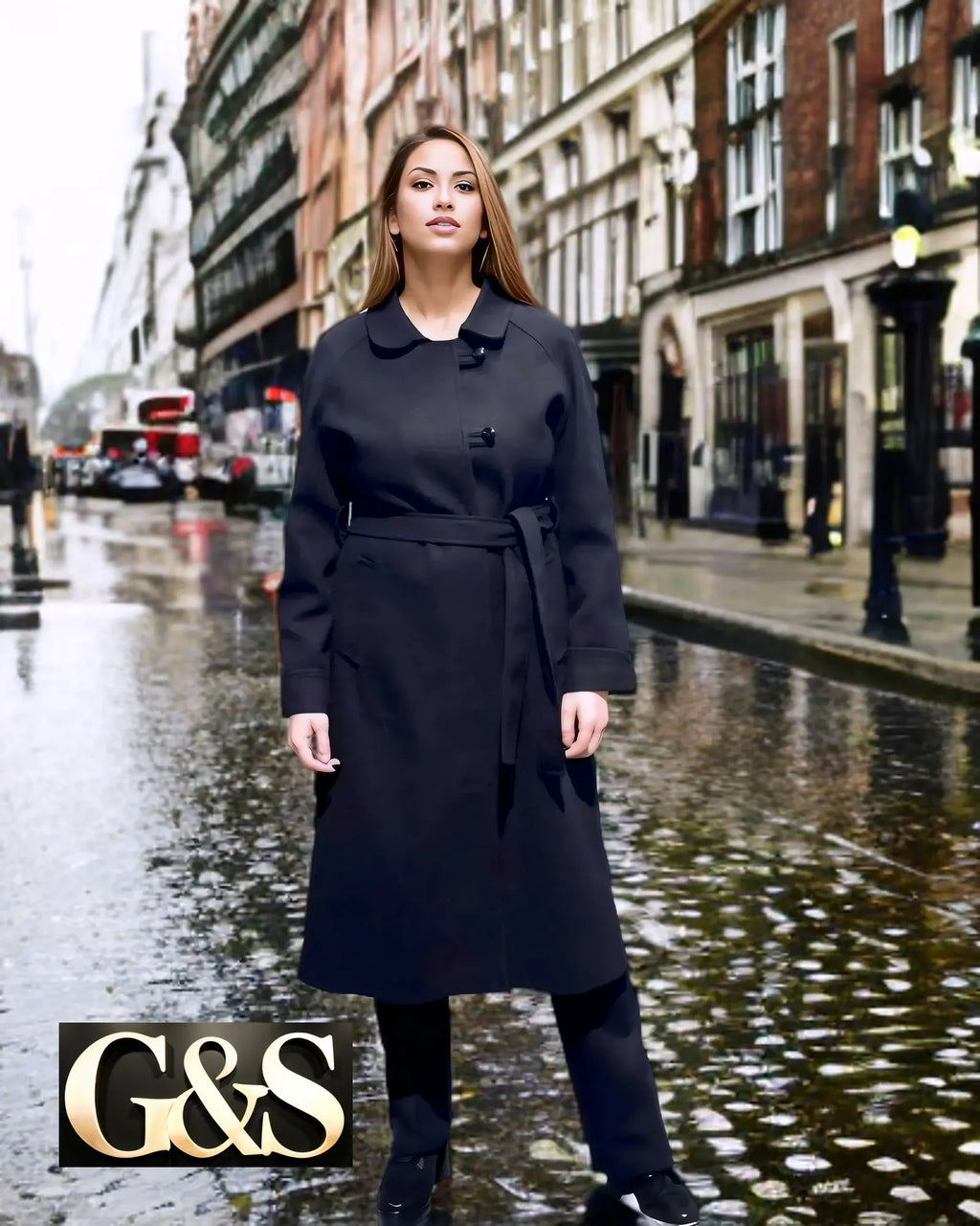 Model 1027 Women’s Coat - Detail 4 | Sami's Jackets