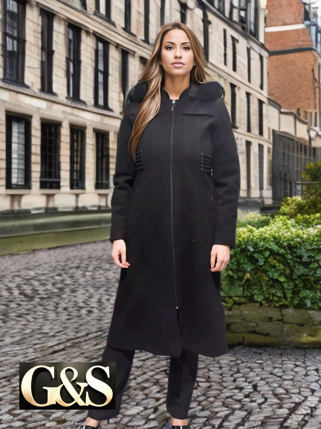 Model 1022 Women’s Coat - Detail 3 | Sami's Jackets