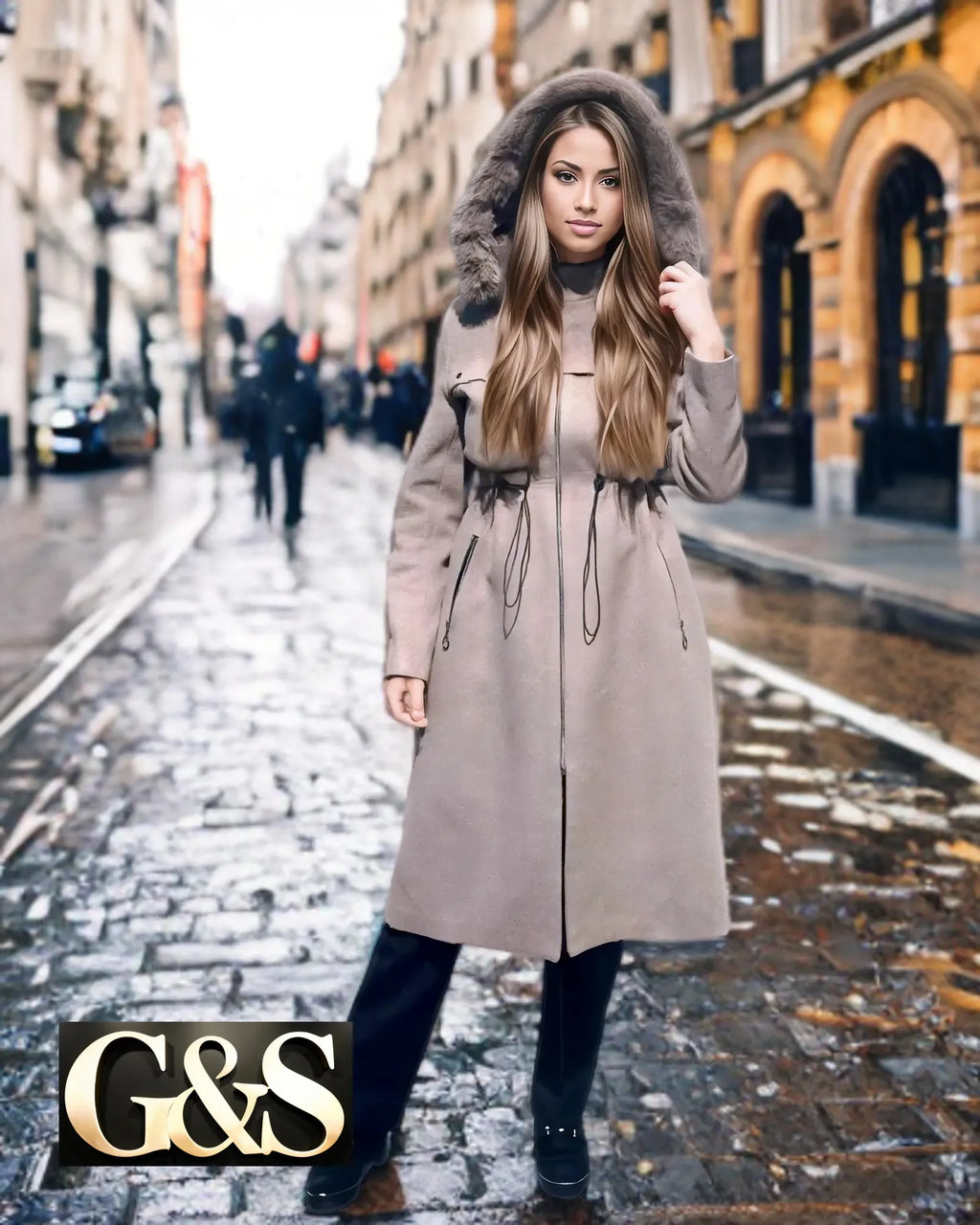 Model 1026 Women’s Coat - Detail 8 | Sami's Jackets