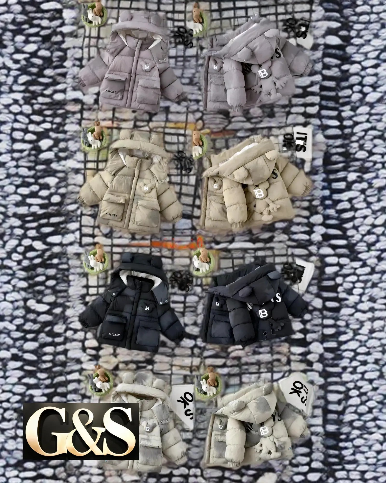 INCI 333 Children’s Puffer Jackets - G&S