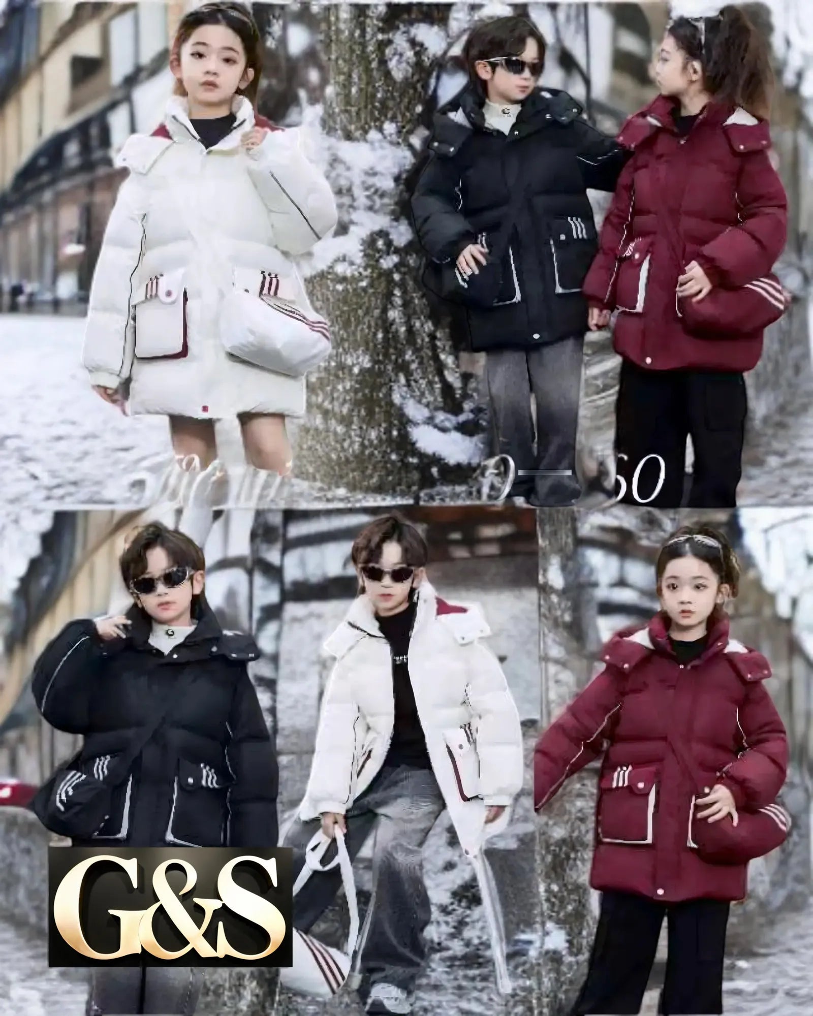 INCI TM186 Children’s Puffer Jackets - G&S