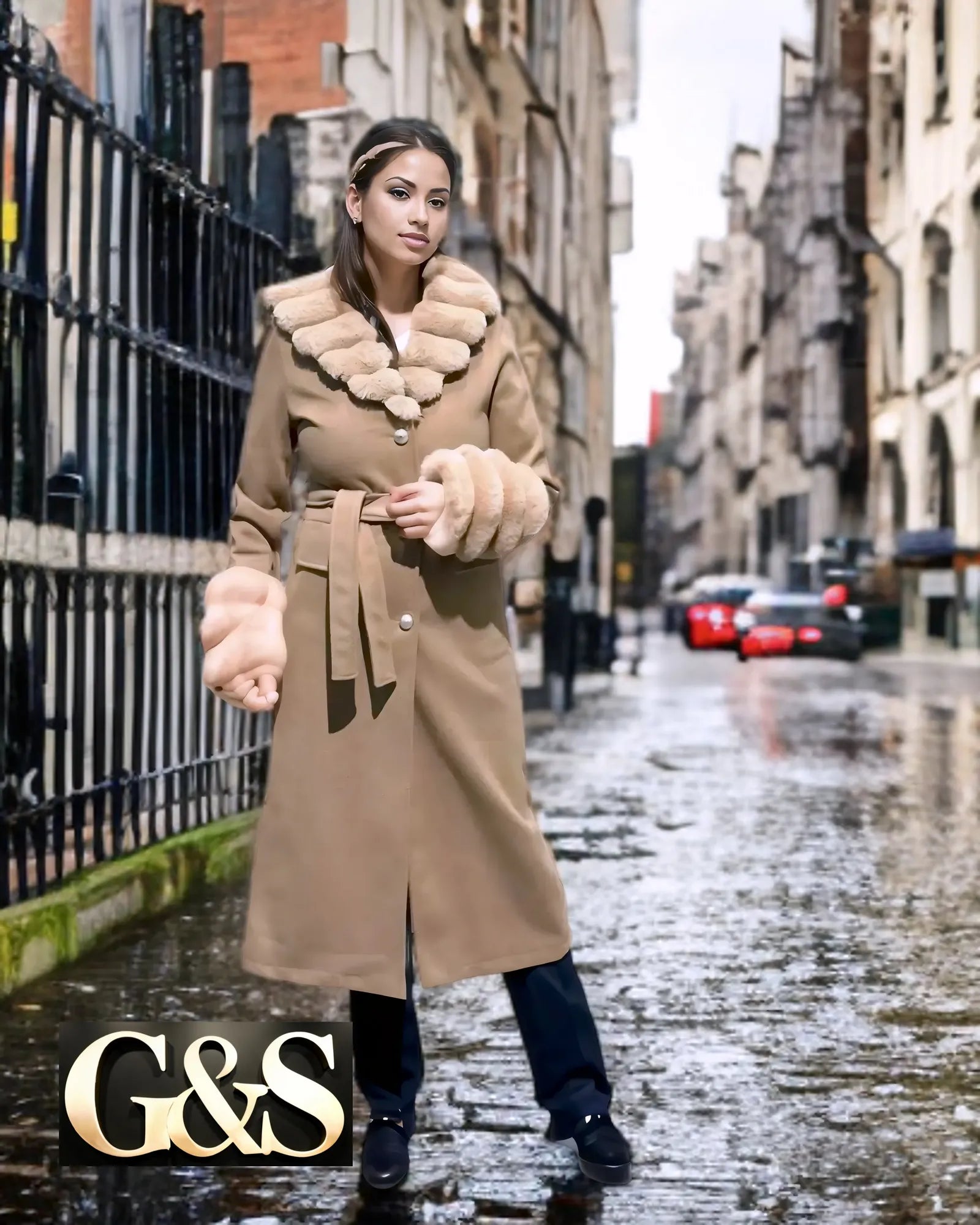 Model 1032 Women’s Coat - Detail 8 | Sami's Jackets