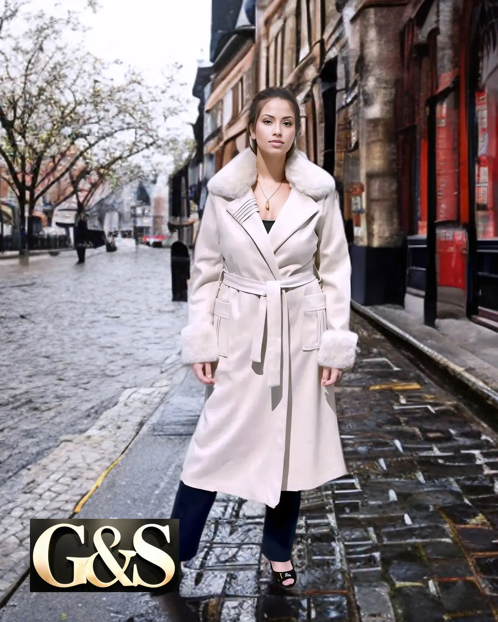 Model 1024 Women’s Coat - Detail 3 | Sami's Jackets