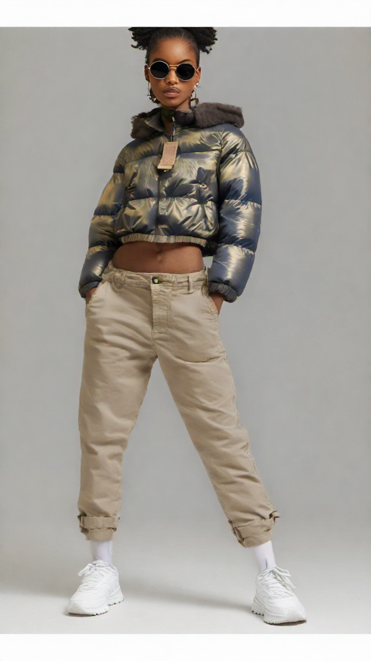 GY 87010 Women’s Puffer Jackets for Warmth and Style