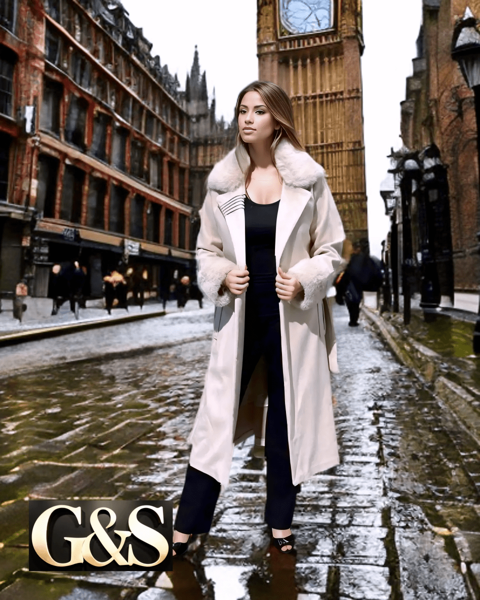 Model 1024 Women’s Coat Made From 100 Percent Polyester - G&S