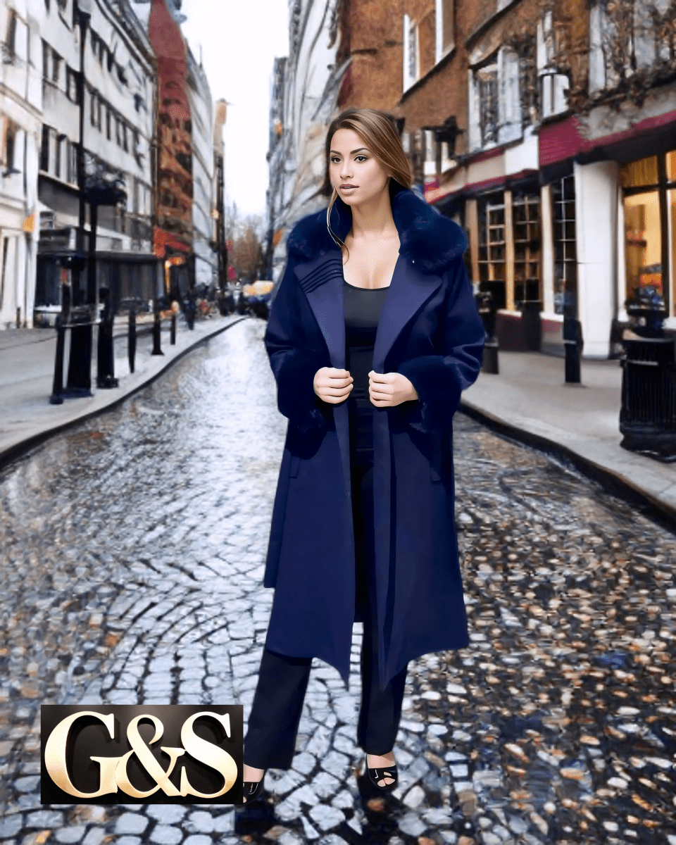 Model 1024 Women’s Coat Made From 100 Percent Polyester - G&S