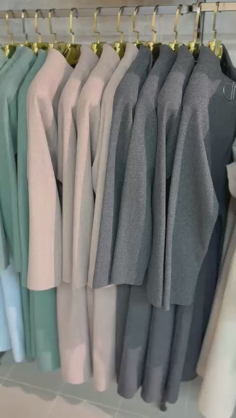 Modell 1037 Dam Lång Kappa