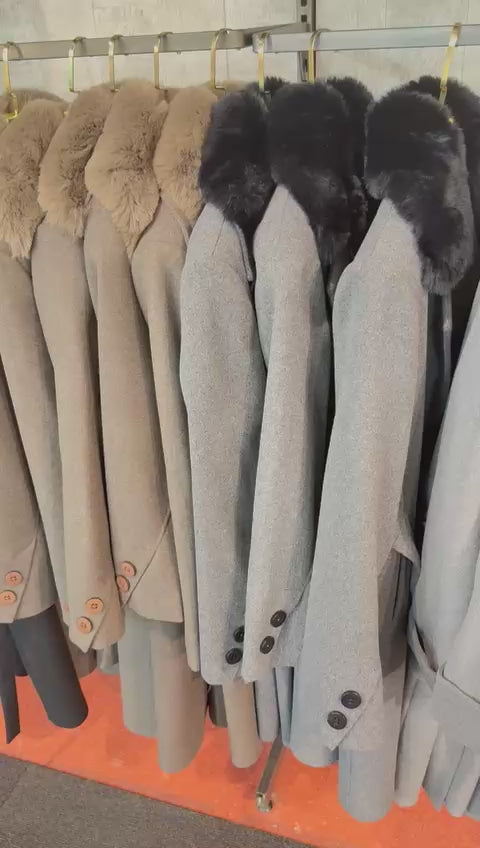 Modell 1010 Dam Lång Kappa