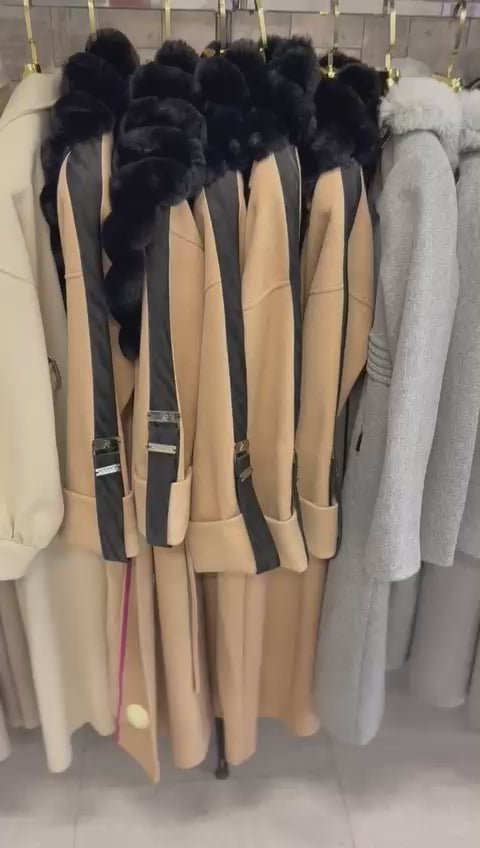 Modell 1045 Dam Lång Kappa