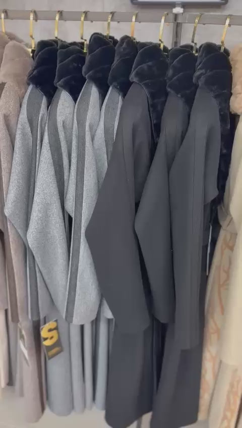 Modell 1040 Dam Lång Kappa