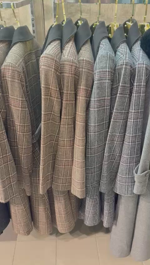 Modell 1014 Dam Lång Kappa