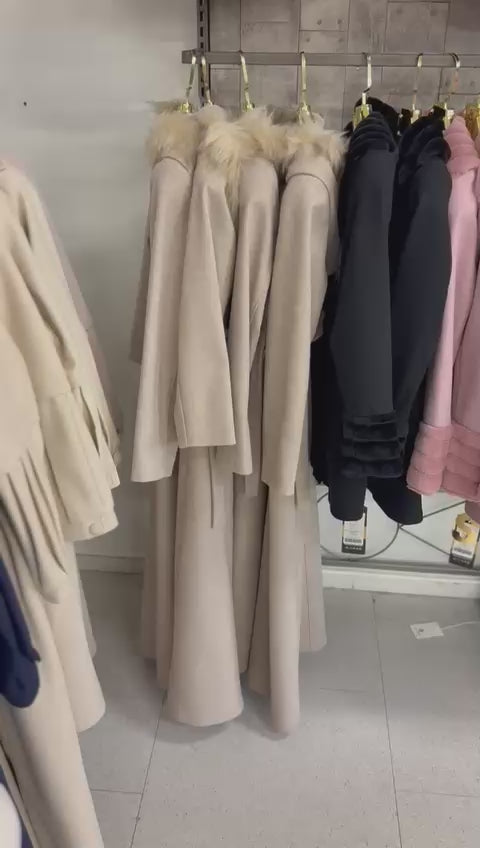 Modell 1006 Dam Lång Kappa