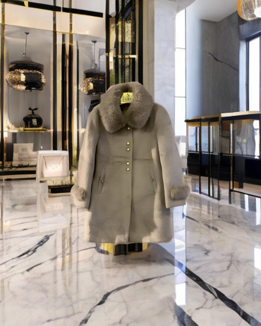 TM2 Women’s Coat Made From Polyester And Wool Quality